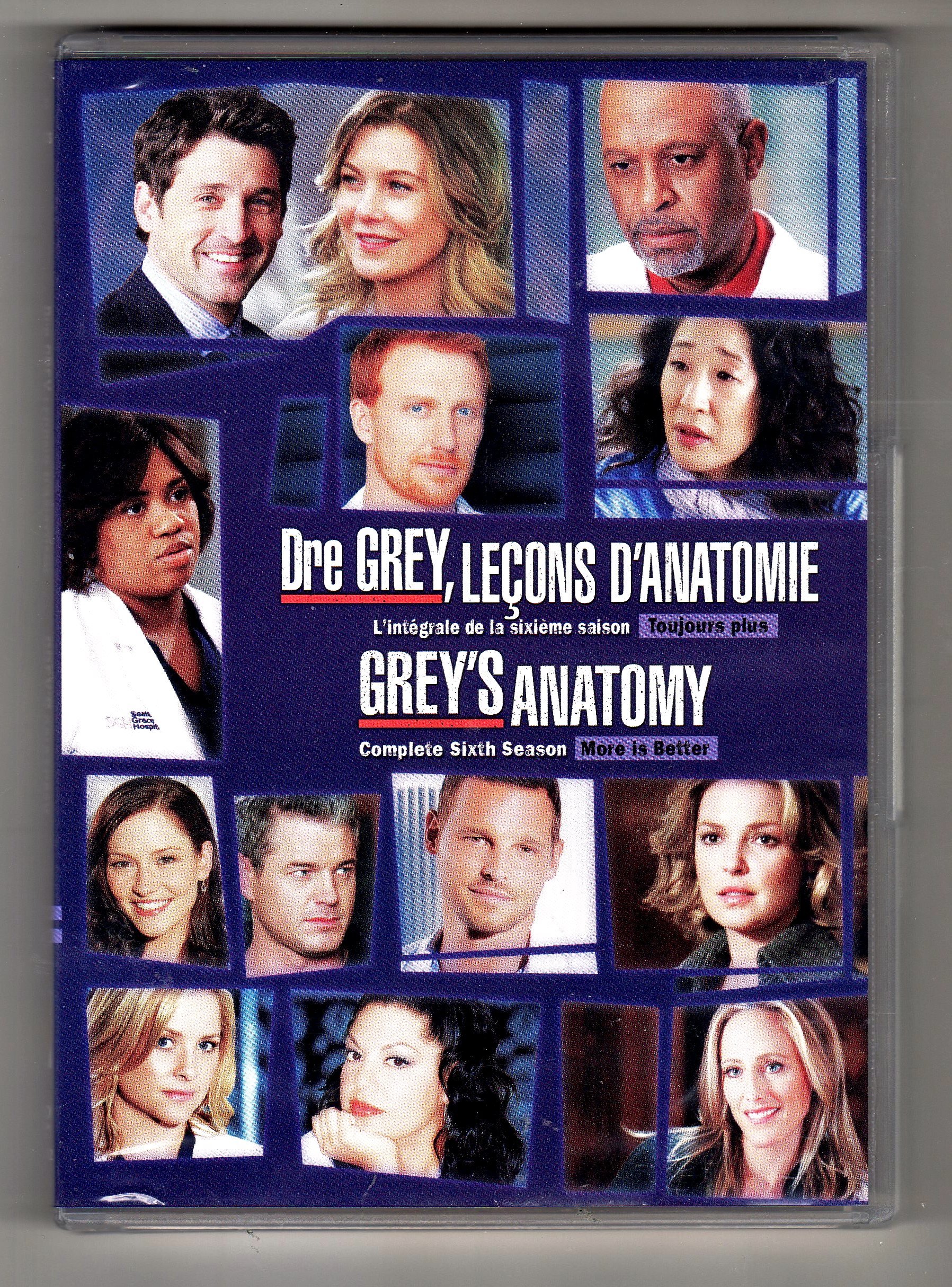 Dre Grey, Leçons d'Anatomie: Saison 6 - Grey's Anatomy: Season 6 [DVD]