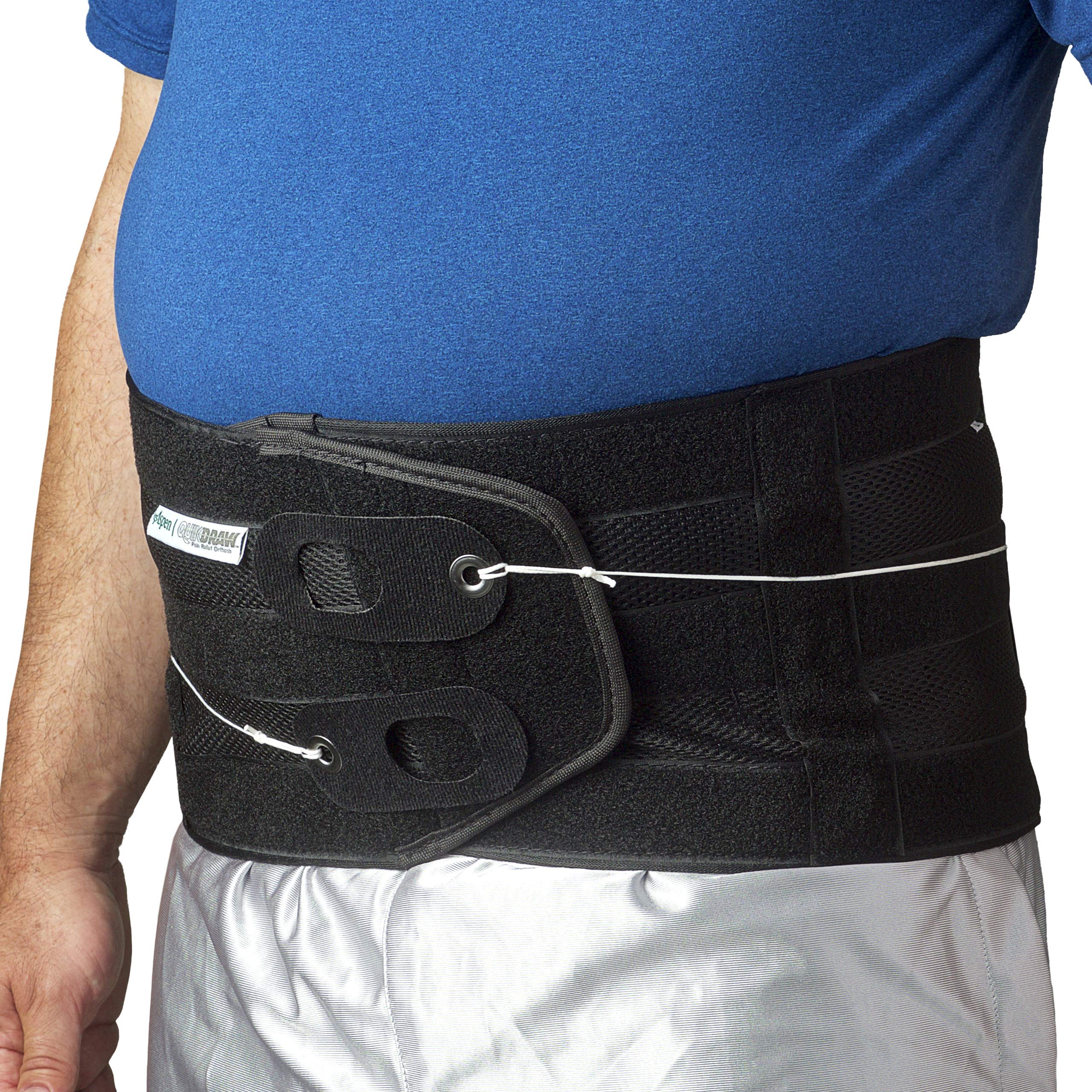 Aspen Quikdraw PRO Back Brace with Pulley System for LowerBack and