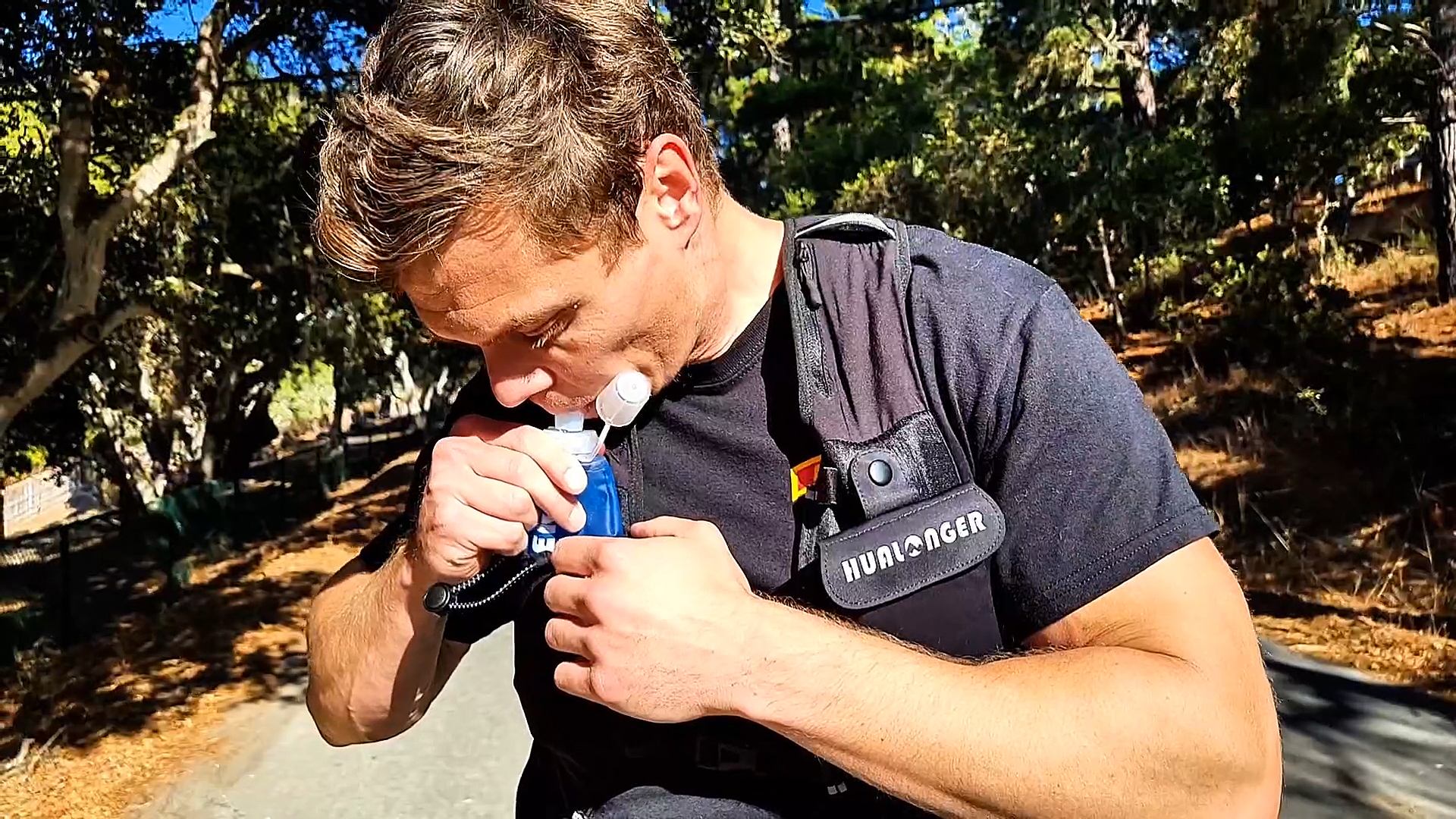 Hydration Vest With Lightweight, Breathable Design For Active Use - View #4