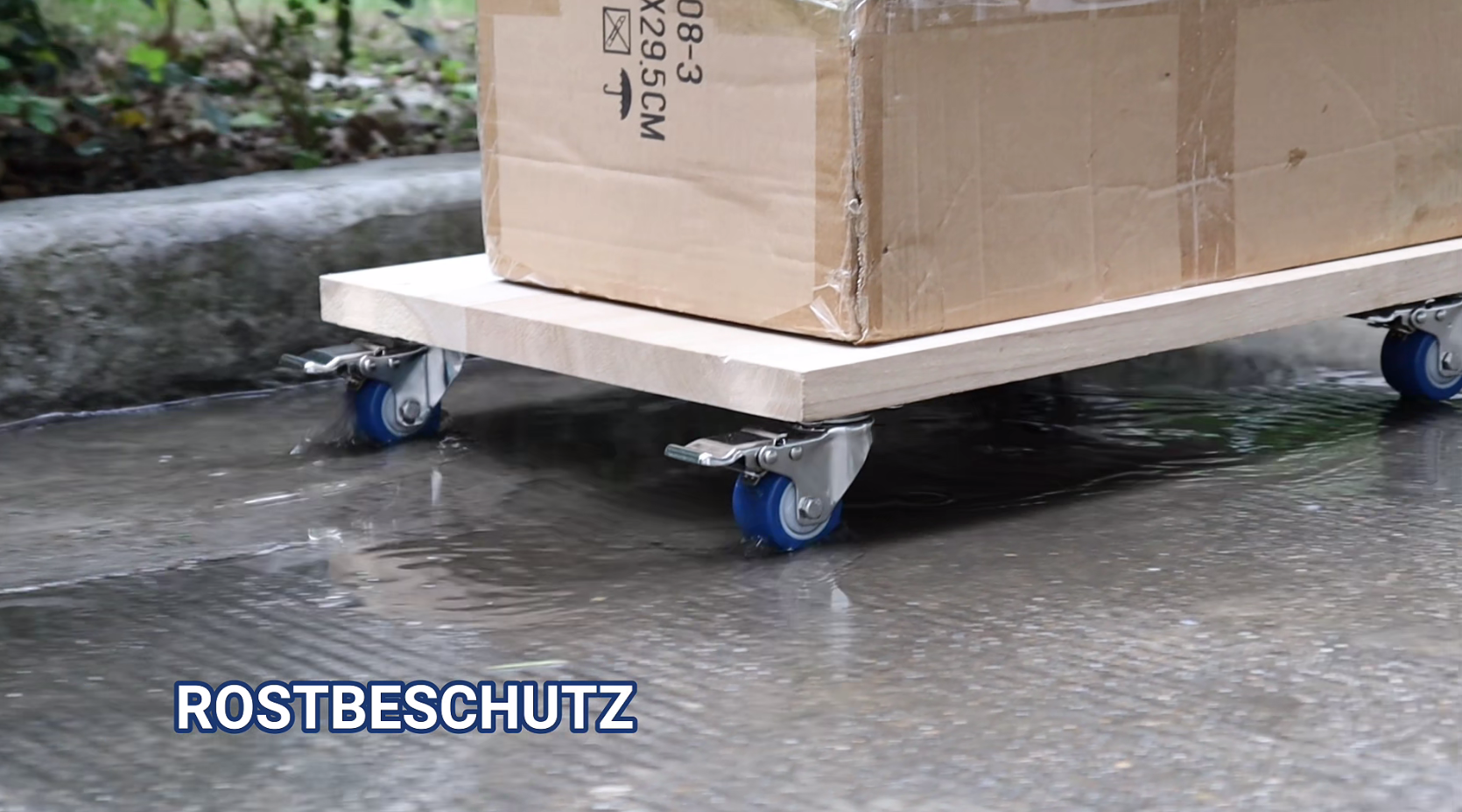 Humagineer Roulettes Pour Meubles Lourds Avec Frein 70mm - Charge 2000kg, Pivotantes 360° - Idéales Extérieur Et Industriel