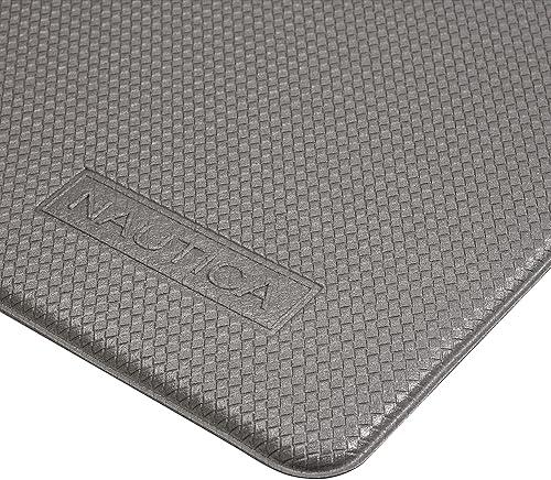 Miniatura 3 de Nautica Tapete de cocina acolchado antifatiga para el suelo de la cocina  Tapetes y alfombras de cocina gruesos antideslizantes e impermeables