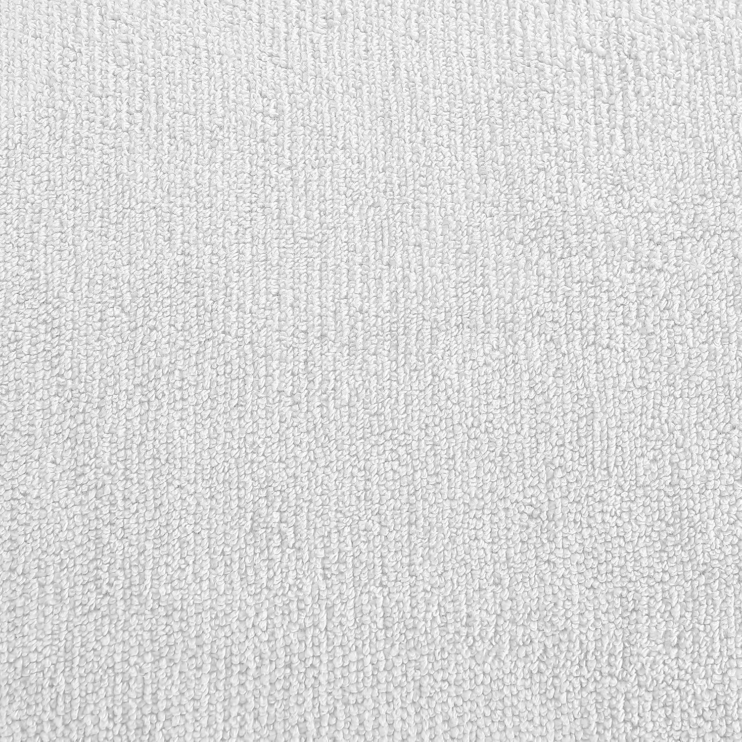 Vera Wang - Bath Towels, Super Soft 100% Cotton Towel Set, Highly Absorbent with a Medium-Weight Plush Feel, Low Linting & Fade Resistant Bathroom Towels (Sculpted Pleat Grey, 6 Piece) - Image 7