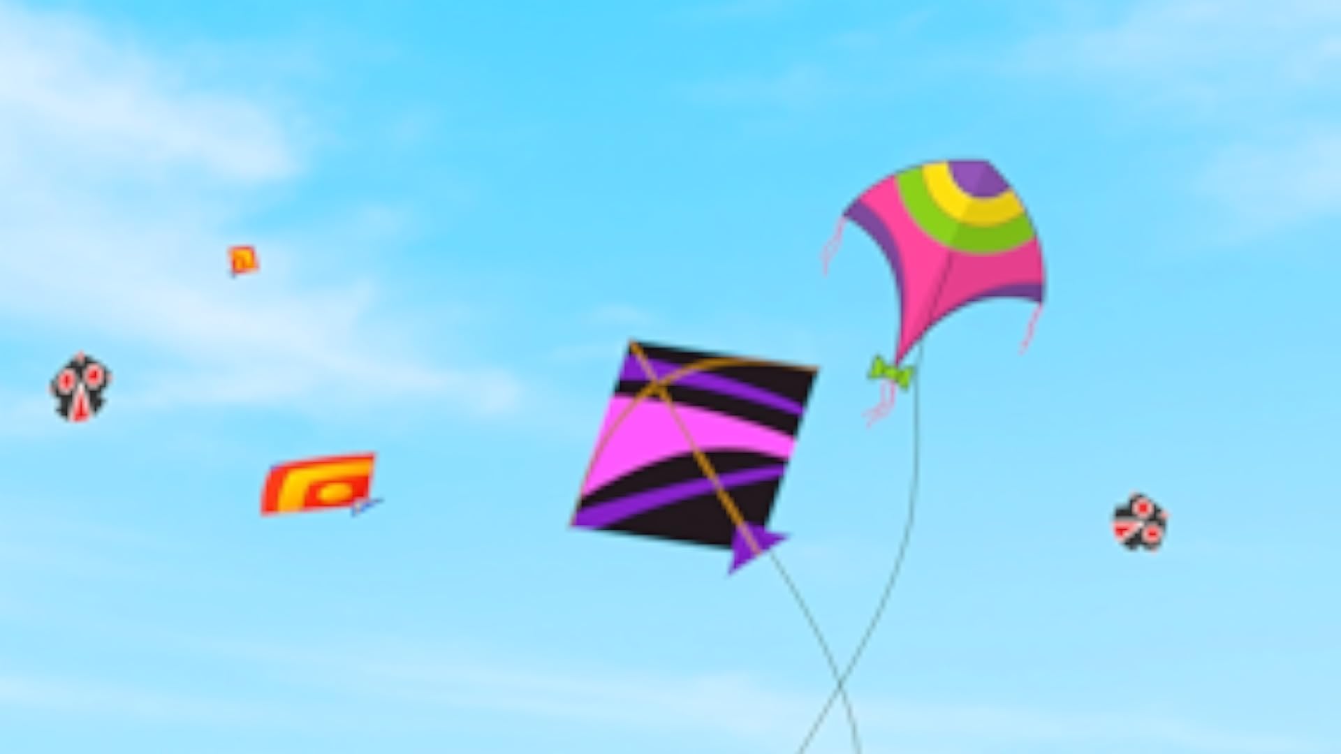 Beach Kite Flying Challenge Kite Games 3D Flying Kite Sim Kite for kids Kite Flying Basant