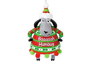 Hallmark Keepsake Christmas Ornament 2023, Baaaah Humbug! Funny Sheep Ornament