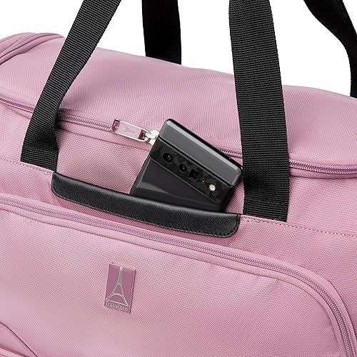 Vista 15 de Travelpro Maxlite 5 - Bolsa de viaje ligera para viajes nocturnos, con compartimento inferior caído, bolsa de viaje Verde pizarra