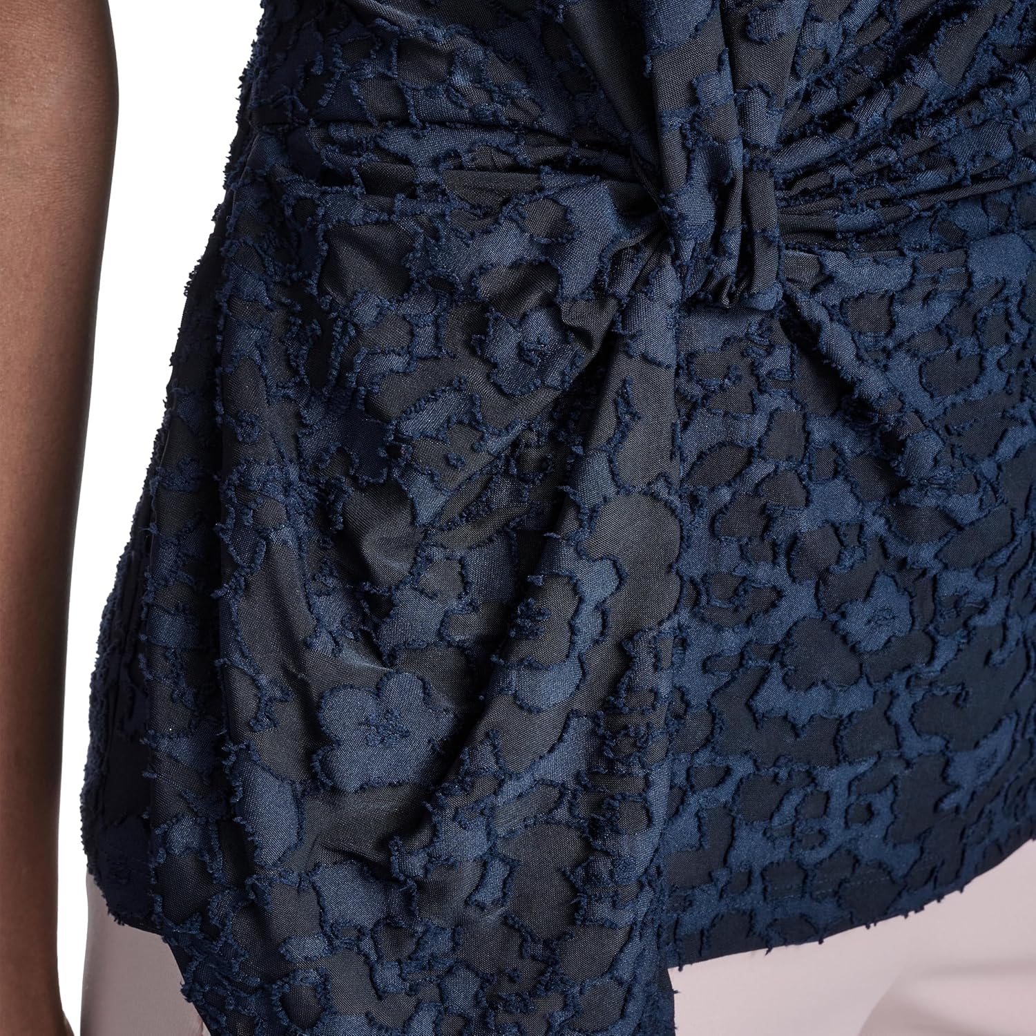 Tommy Hilfiger Womens Sleeveless Knit Asymmetrical Knit Front Blouse - Image 6