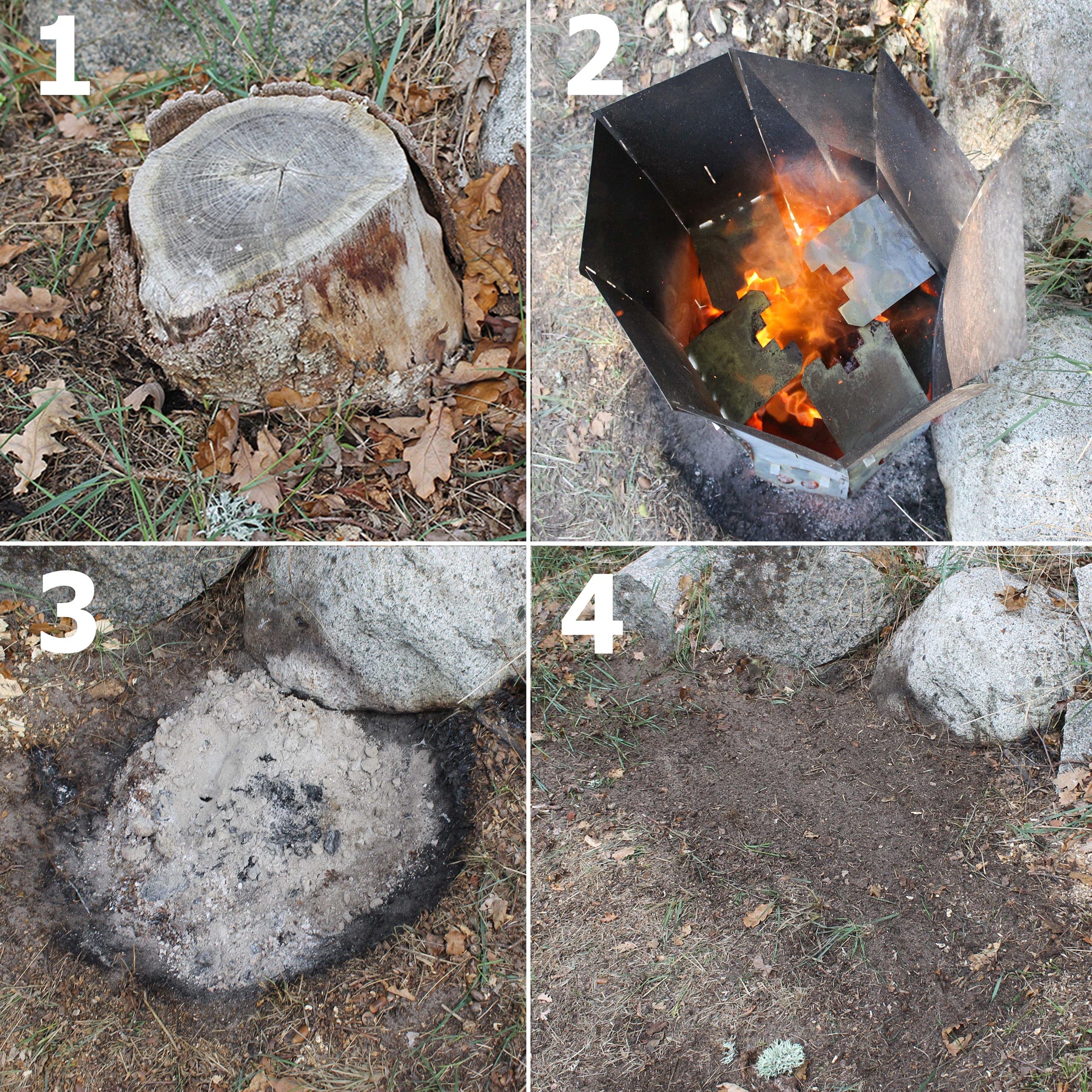 Enlever la souche - Facile à utiliser - Destructeur de souche - Alternative à la fraiseuse à souche, aux clous en cuivre tue-arbres, à la poudre d'enracinement ou à la décomposition de