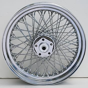 Amazon | 80スポーククロム 16インチ x 3ホイールハーレーヘッド