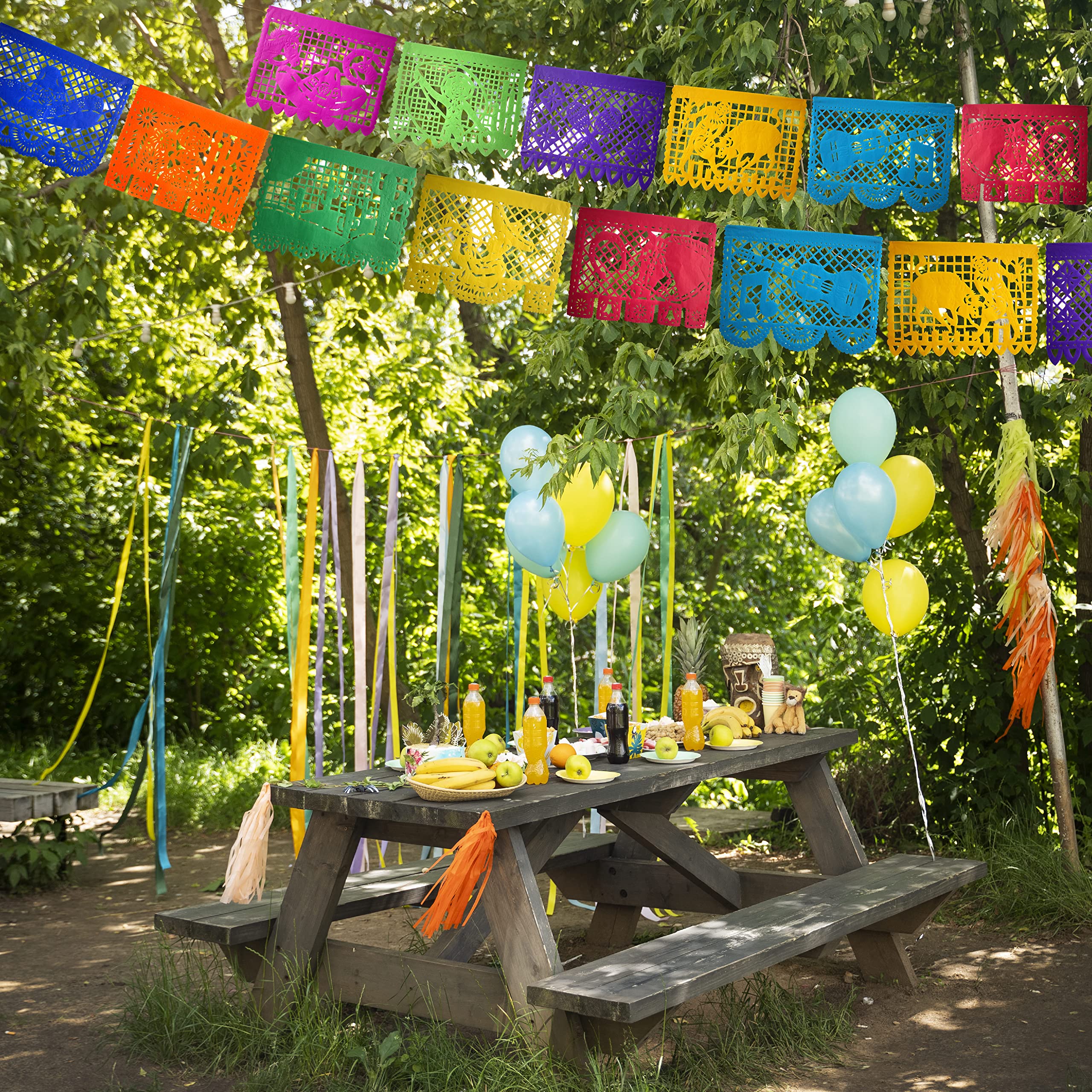 VitalCozy 8-teiliges Mexikanisches Partybanner-Set – 4,5 M Fiesta-Deko Für Cinco De Mayo & Mehr