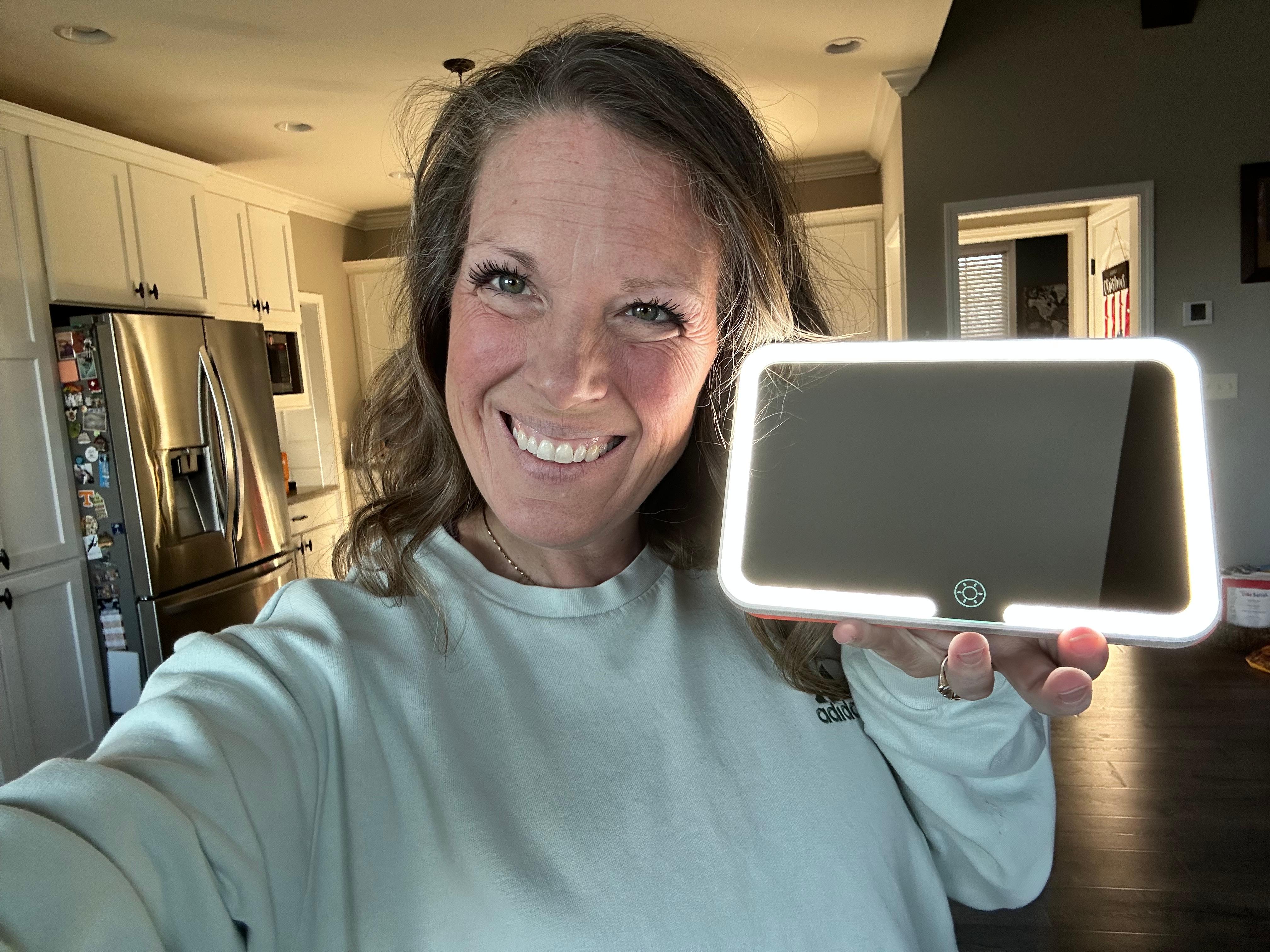 Watch Awesome Travel Makeup Mirror with Lights!! on Amazon Live