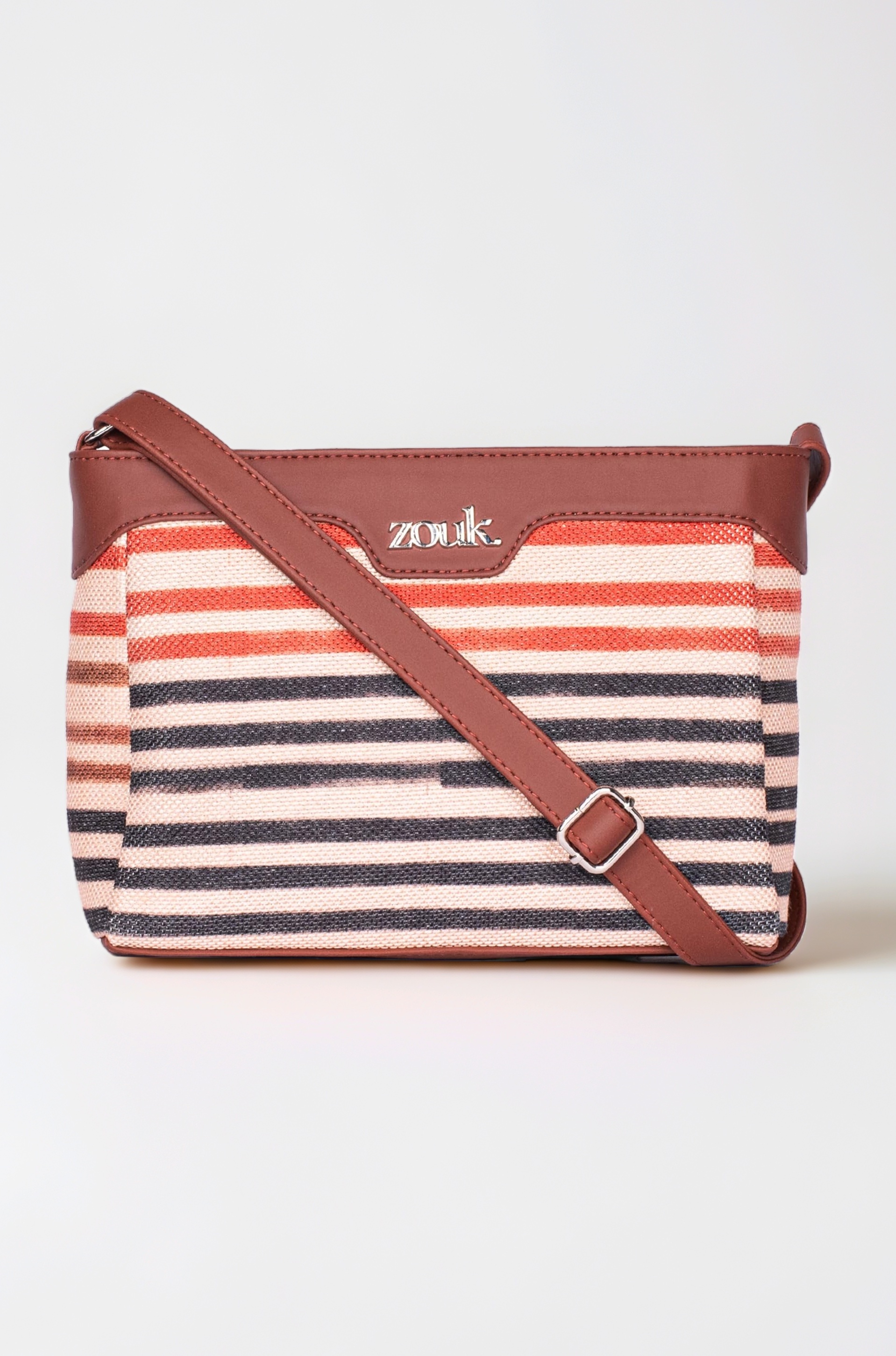 ZOUK Harmony Sling Bag | Crossbody Bags for Women | Women's Handbags | Stylish | Vegan Leather Evening Bag | Travel & Office Use | Purse and Wallet