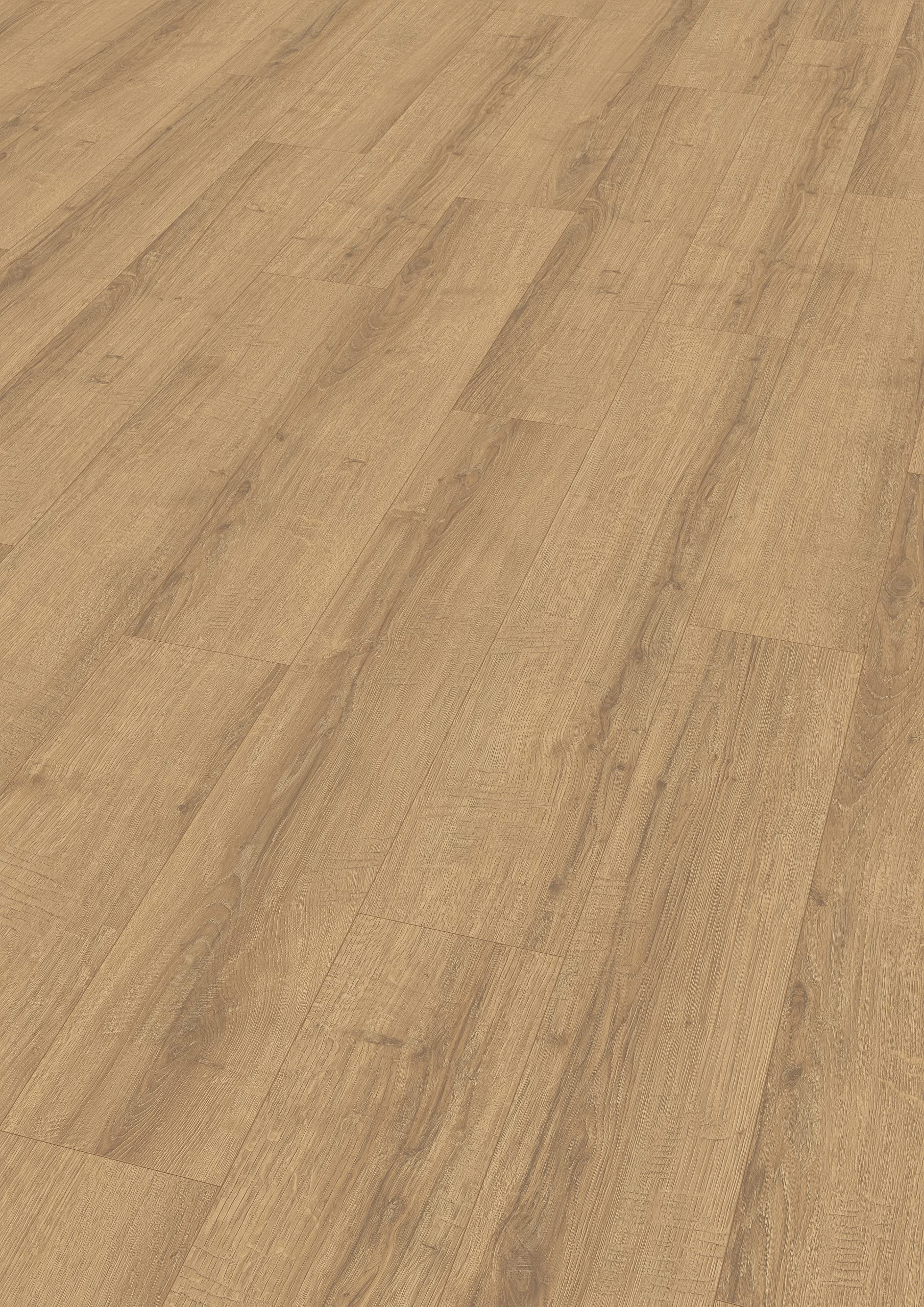 EGGER Laminatboden Aqua Clic It EL1007 Sherman Eiche honig (8mm, 1,995m²) | authentische Holzoptik | | Einfache Verlegung durch Klicksystem | Praktisch & wertbeständig