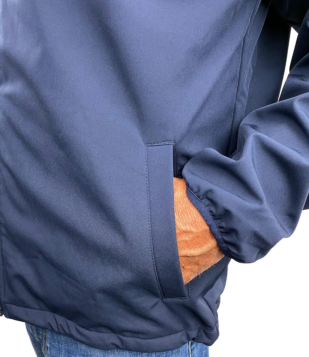 US Air Force Full Zip Jacket Made In USA - Image 4