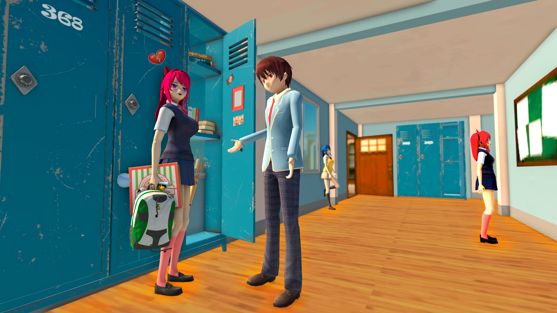 Anime High School Girl Life Simulator Games High School Crush 2024