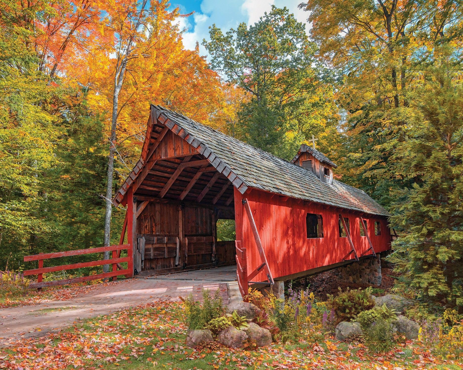 Springbok Loonsong Bridge - 1000 Piece Jigsaw Puzzle for Adults - Made in USA