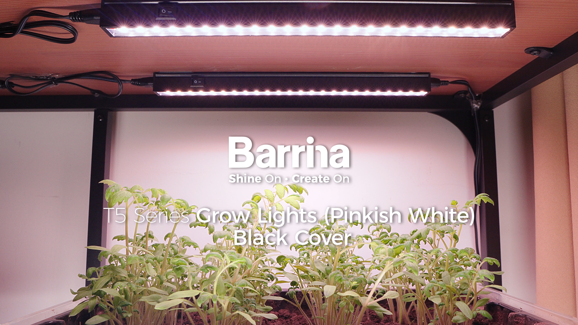 Amazon.com : Barrina 1ft Grow Lights for Indoor Plants Full