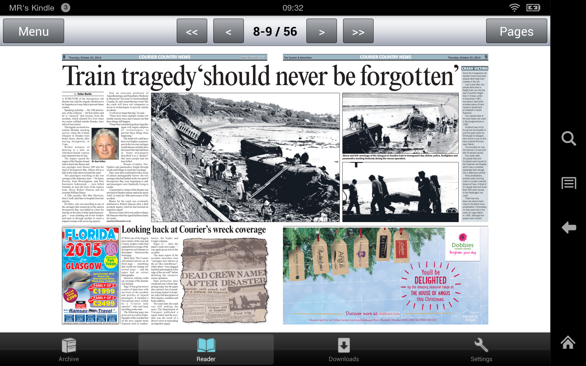 The Courier Dundee App on the Amazon Appstore
