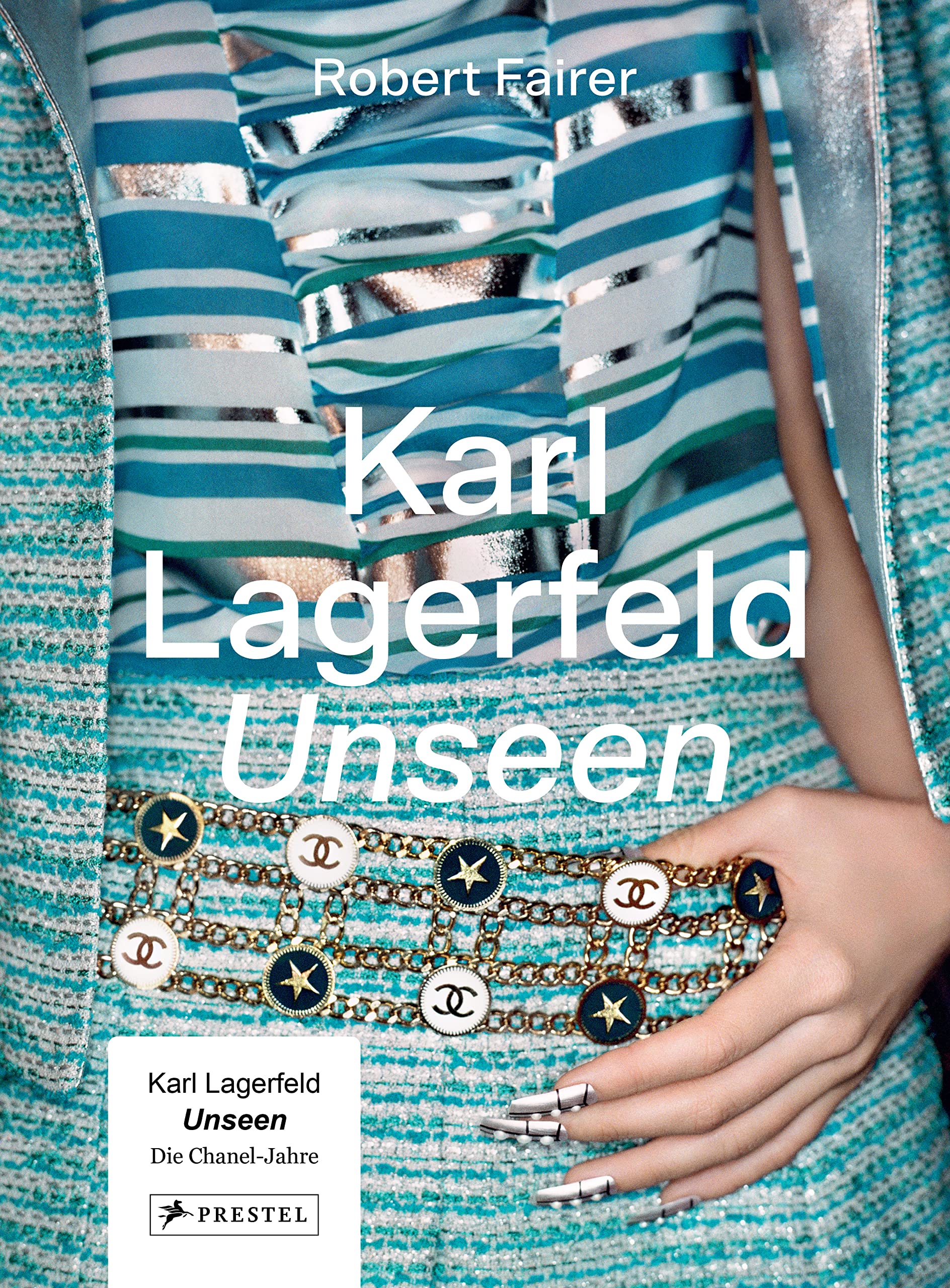 Karl Lagerfeld Unseen livre Chanel en édition luxe reliée lin de lotus pour collectionneur