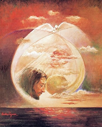 Miniatura 1 de Imagen de impresión católica - THE TRINITY 3-8" x 10" listo para ser enmarcado