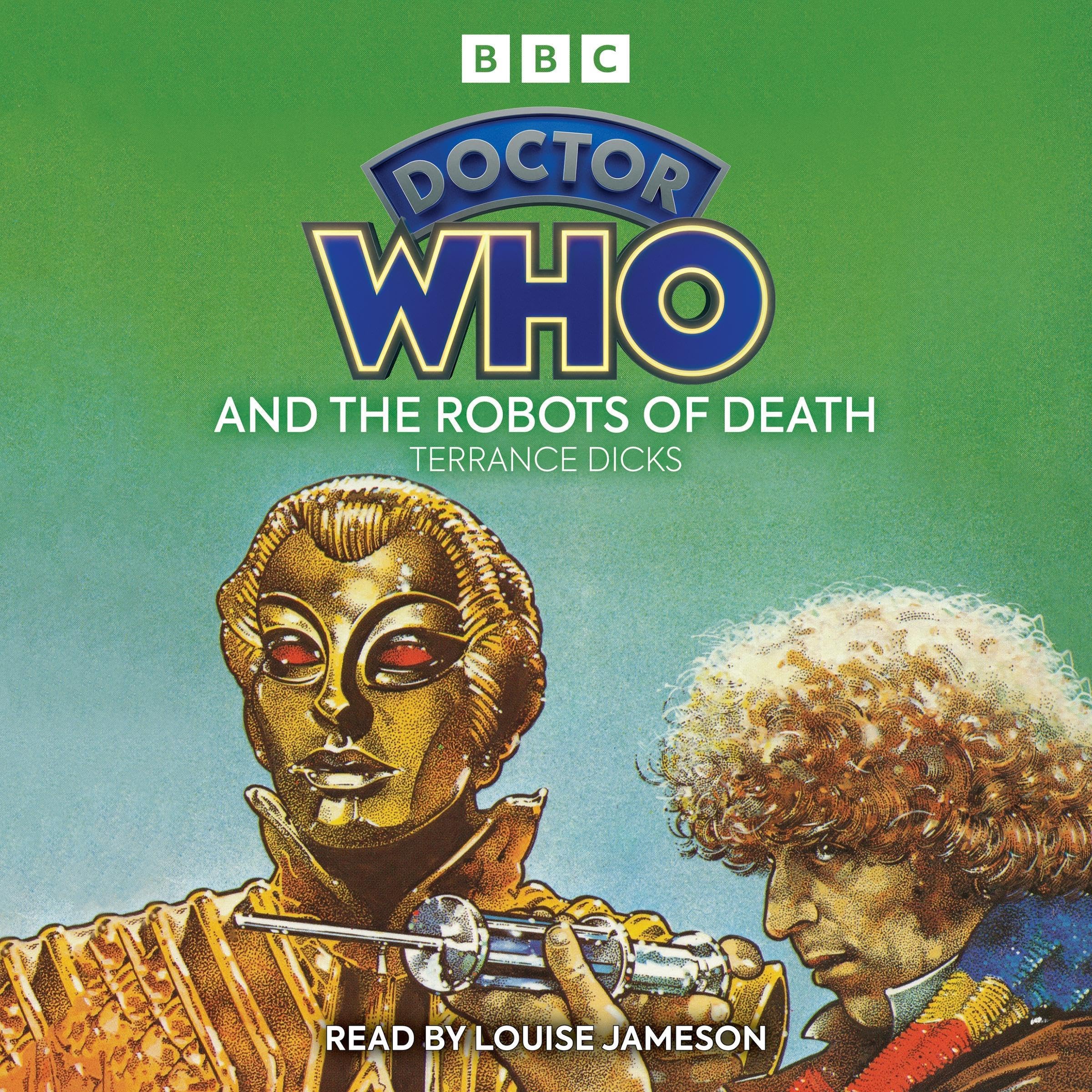 Cover art for Doctor Who and the Robots of Death