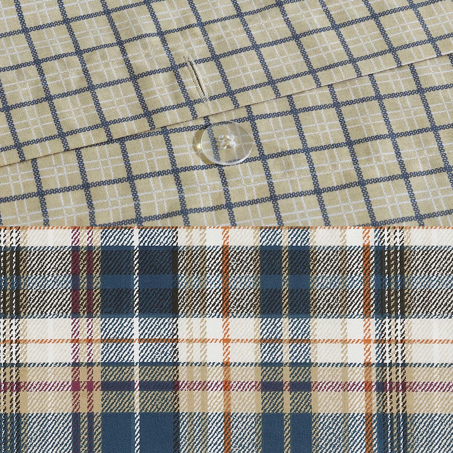 Eddie Bauer - Twin Comforter Set, Reversible Bedding with Matching Sham, Medium-Weight for Year Round Use, Dorm Essentials (Port Gamble Blue) - Image 13