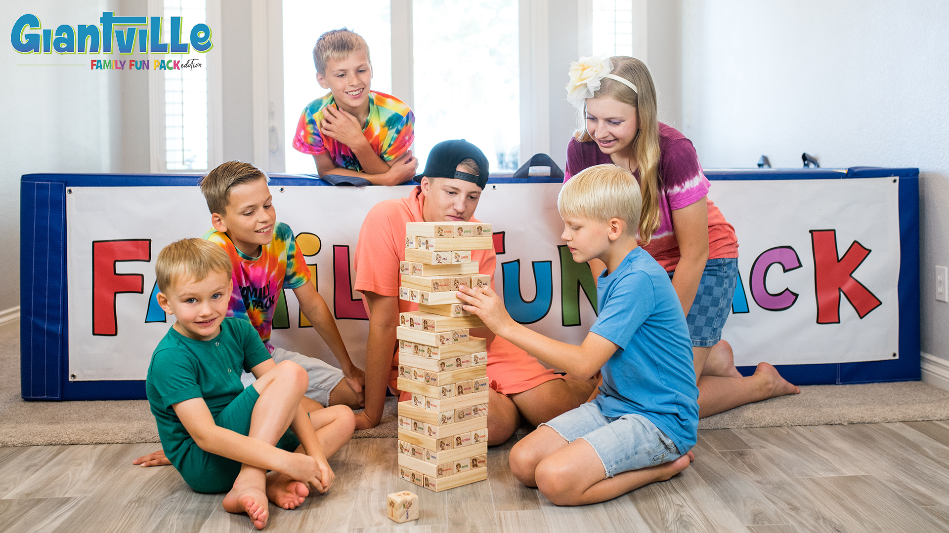 Amazon.com: Giantville Giant Tumbling Timber Toy - Premium Pine