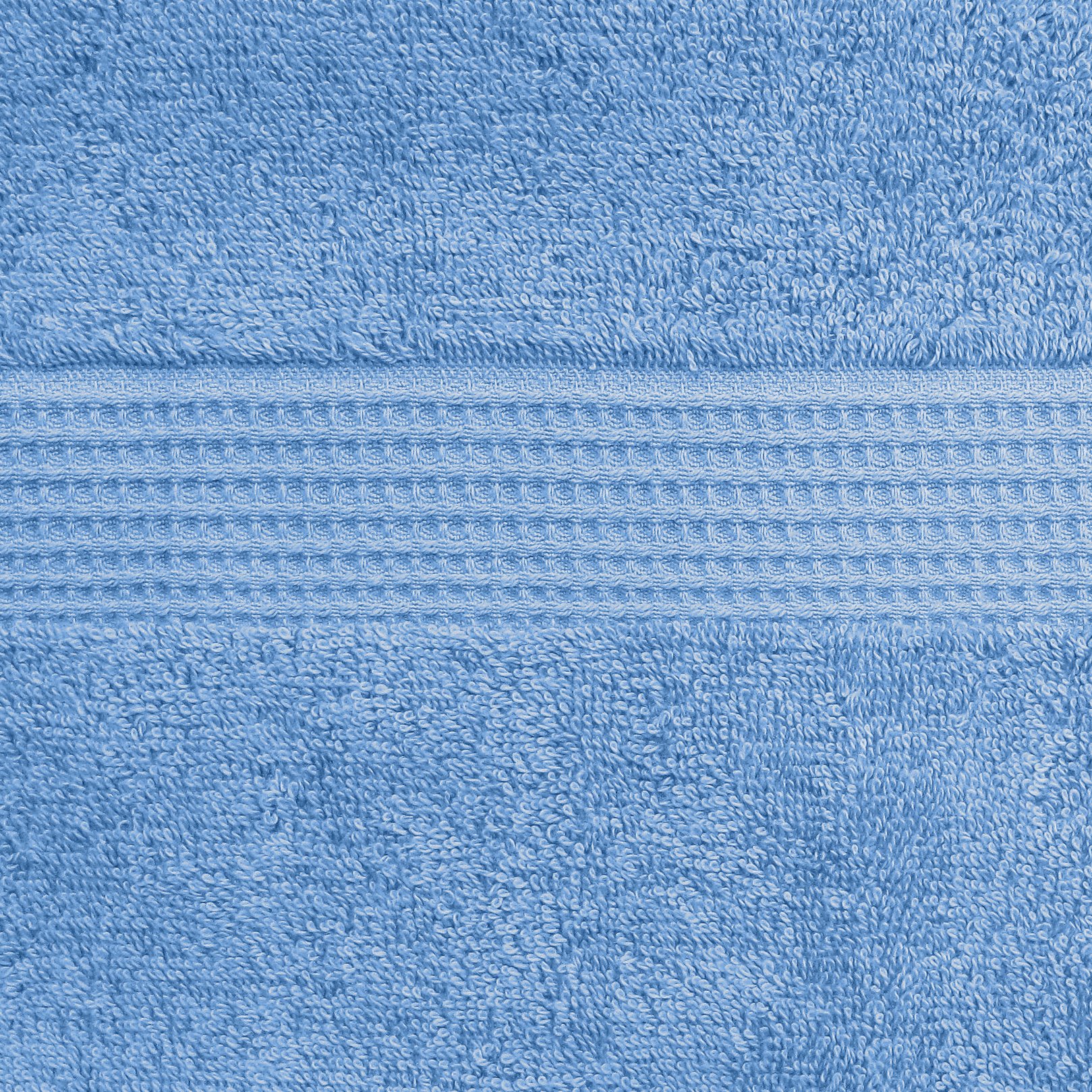 100% Pure Egyptian Cotton Towels Super Absorbent 600gsm (Blue, 30x30cm Face)