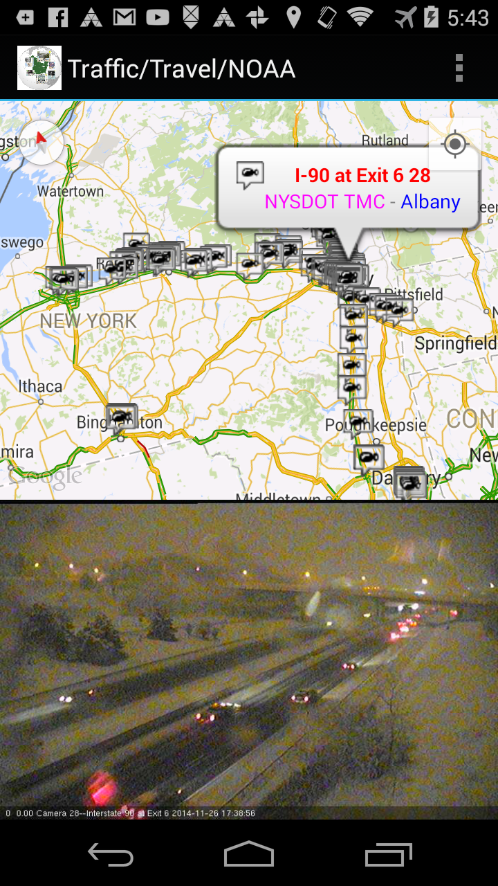 US & Canada Traffic Cameras App on Amazon Appstore