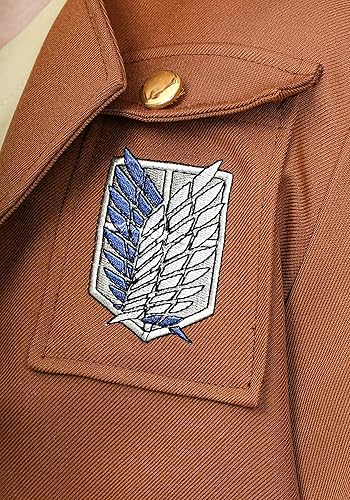 Miniatura 7 de Deluxe Eren Jaeger Costume Anime Cosplay Attack on Titan Mens Costume