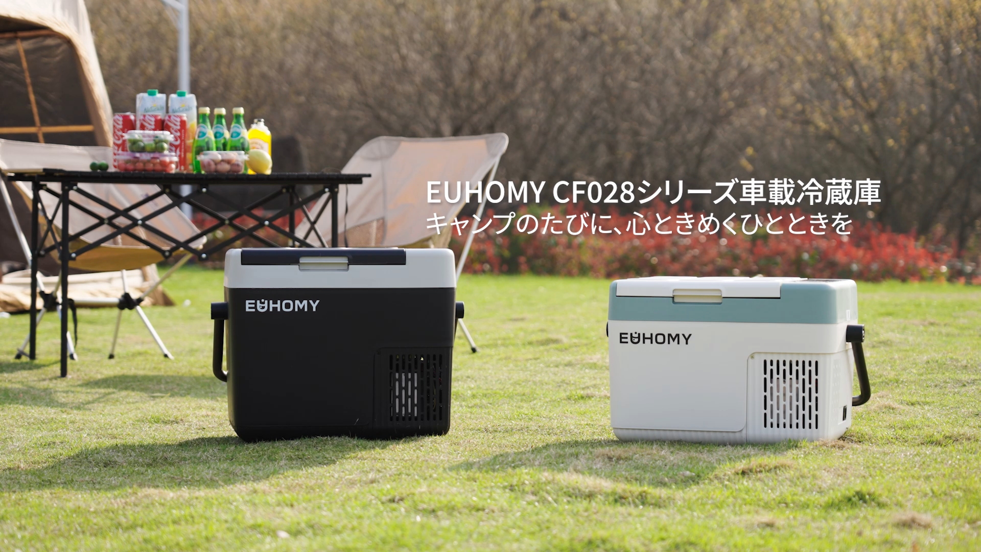 Amazon.co.jp: EUHOMY 車載冷蔵庫 18L ポータブル冷蔵庫 バッテリー