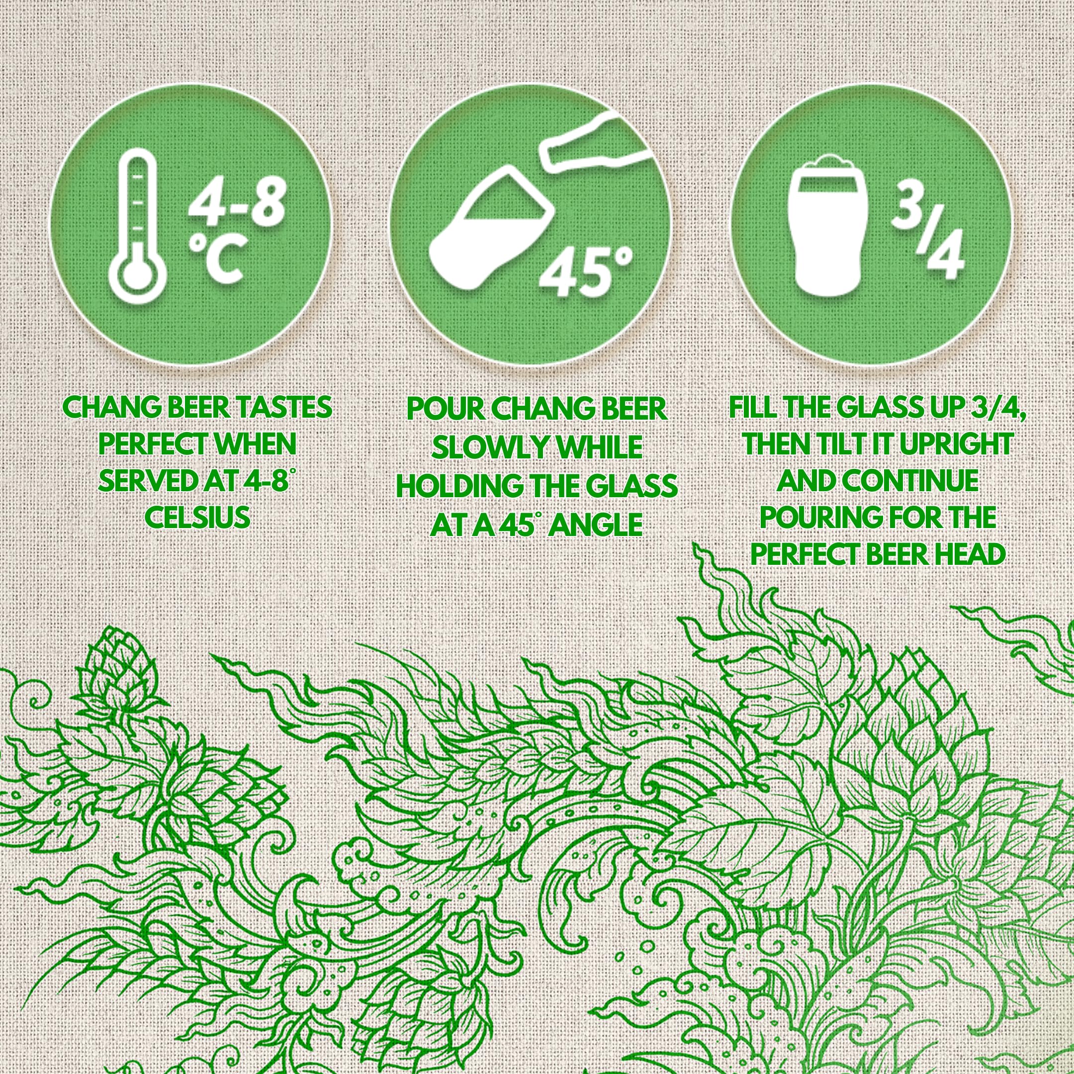 CHANG - Bier 5% Alk. - Plato 11,1 - Multipack (24 X 330 ML)