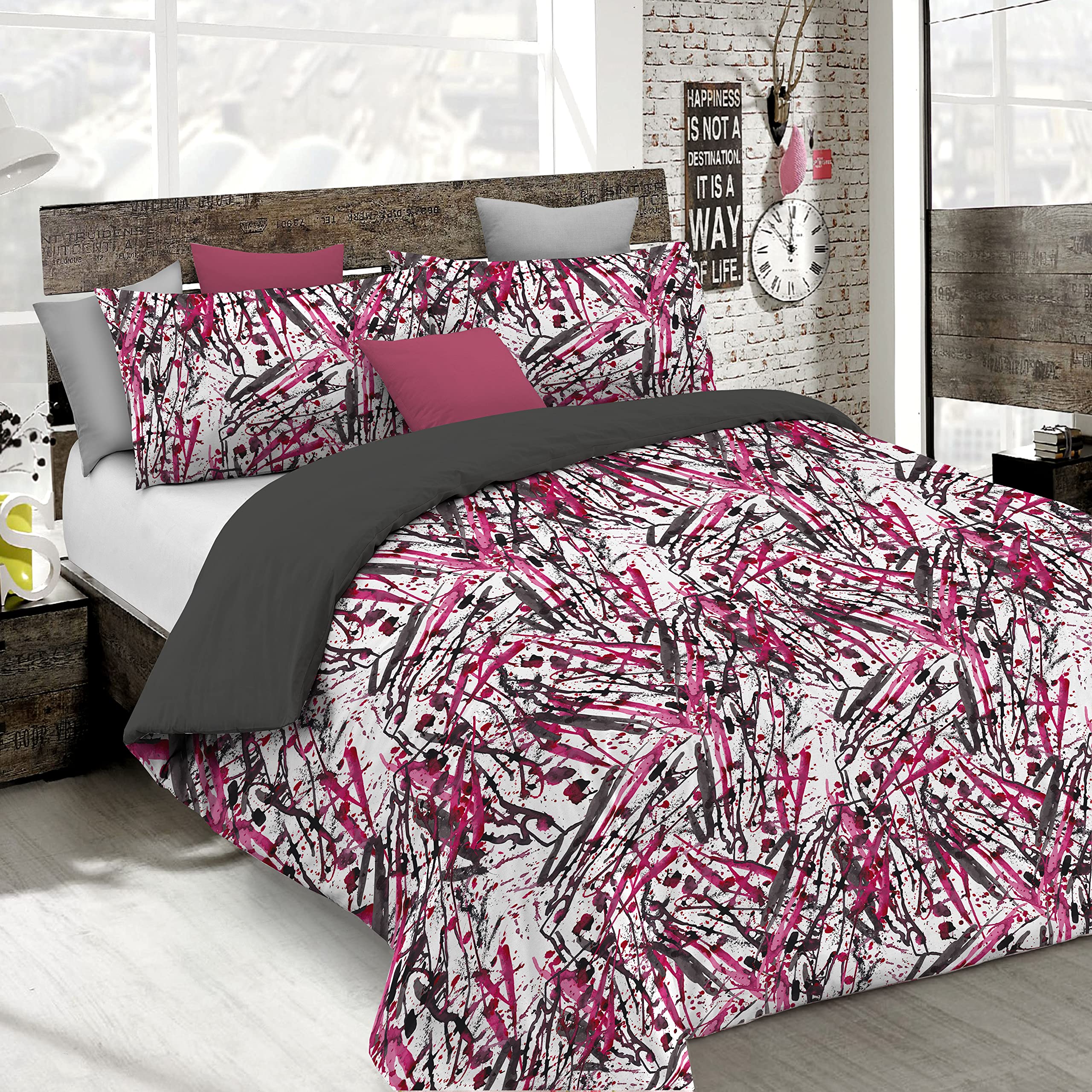 Italian Bed Linen Duvet Cover Fashion, Crazy, Single