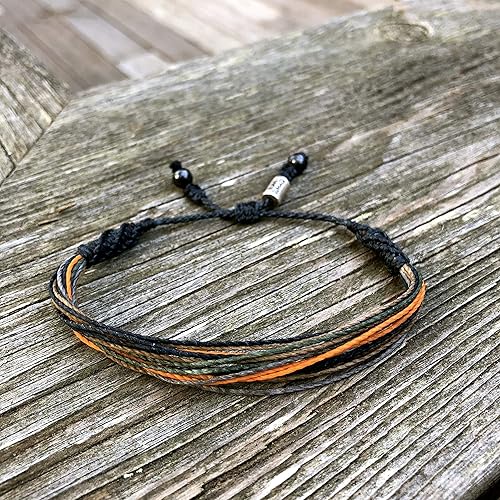 Miniatura 4 de Boys Surfer Bracelet String Rope Handmade Kids and Teens Friendship Jewelry Size Adjustable for Young Children and Teenage Boys