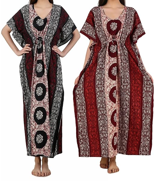 Batik kaftan nighty Clearance