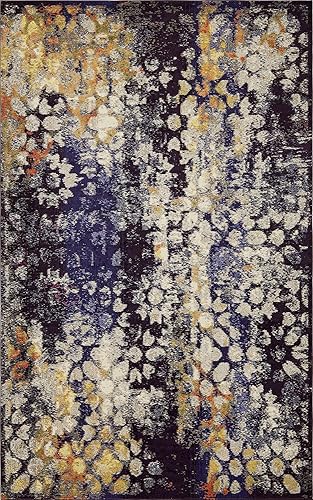 Miniatura 22 de Unique Loom Vita Collection - Alfombra tradicional saturada con medallones florales saturados (3 pies 3 pulgadas x 5 pies 3 pulgadas, rectangular,