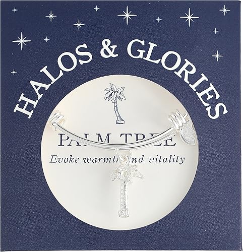 Miniatura 4 de Halos & Glories, Pulsera con dije "Palmera"