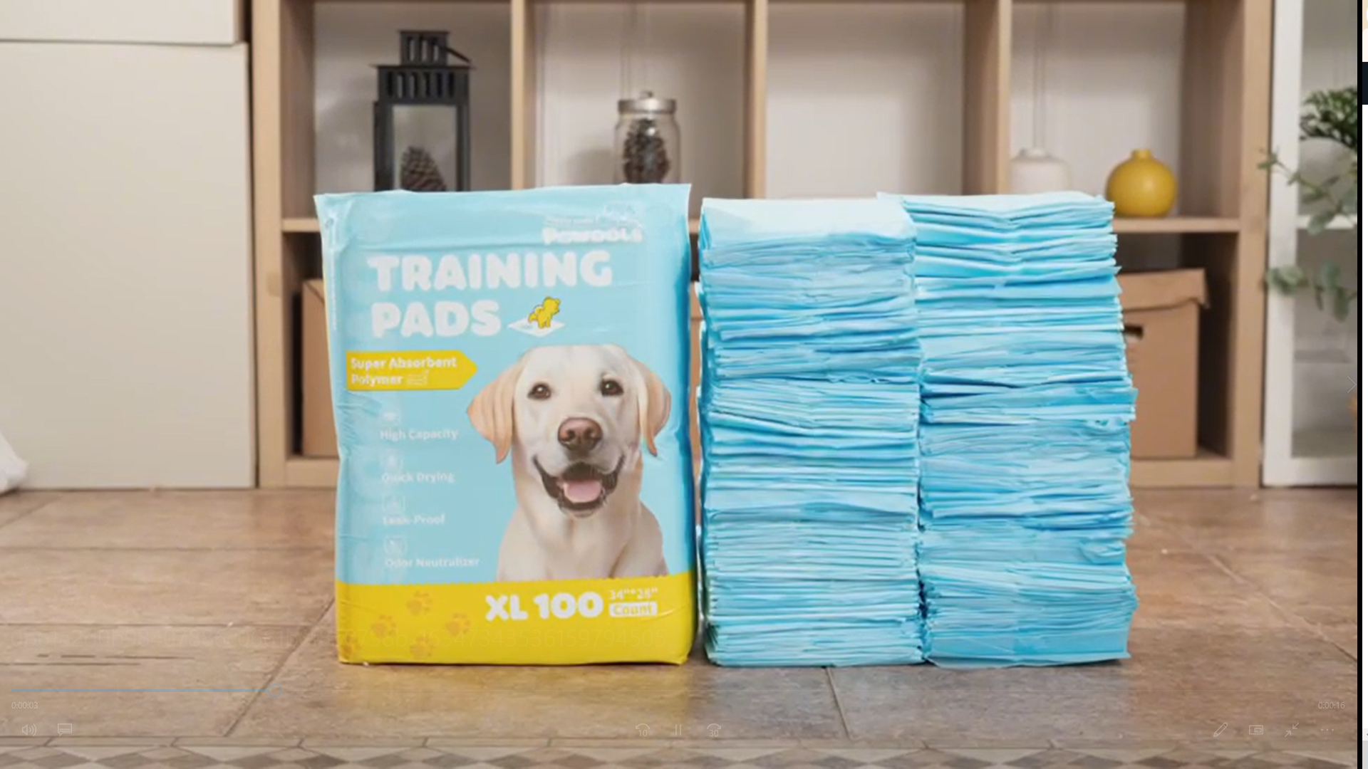 Paw Inspired Extra Large Puppy Pads 28X30" | XL Dog Pads | Dog Pee Pads | Puppy Training Pads, Potty Pads (Adhesive Strips, 50 Count