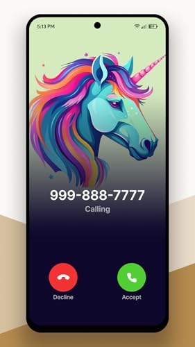 Unicorn Fake Call