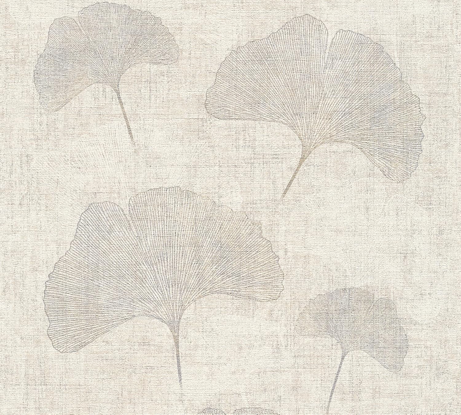 A.S. Creation Fairlane Silver Floral Wallpaper