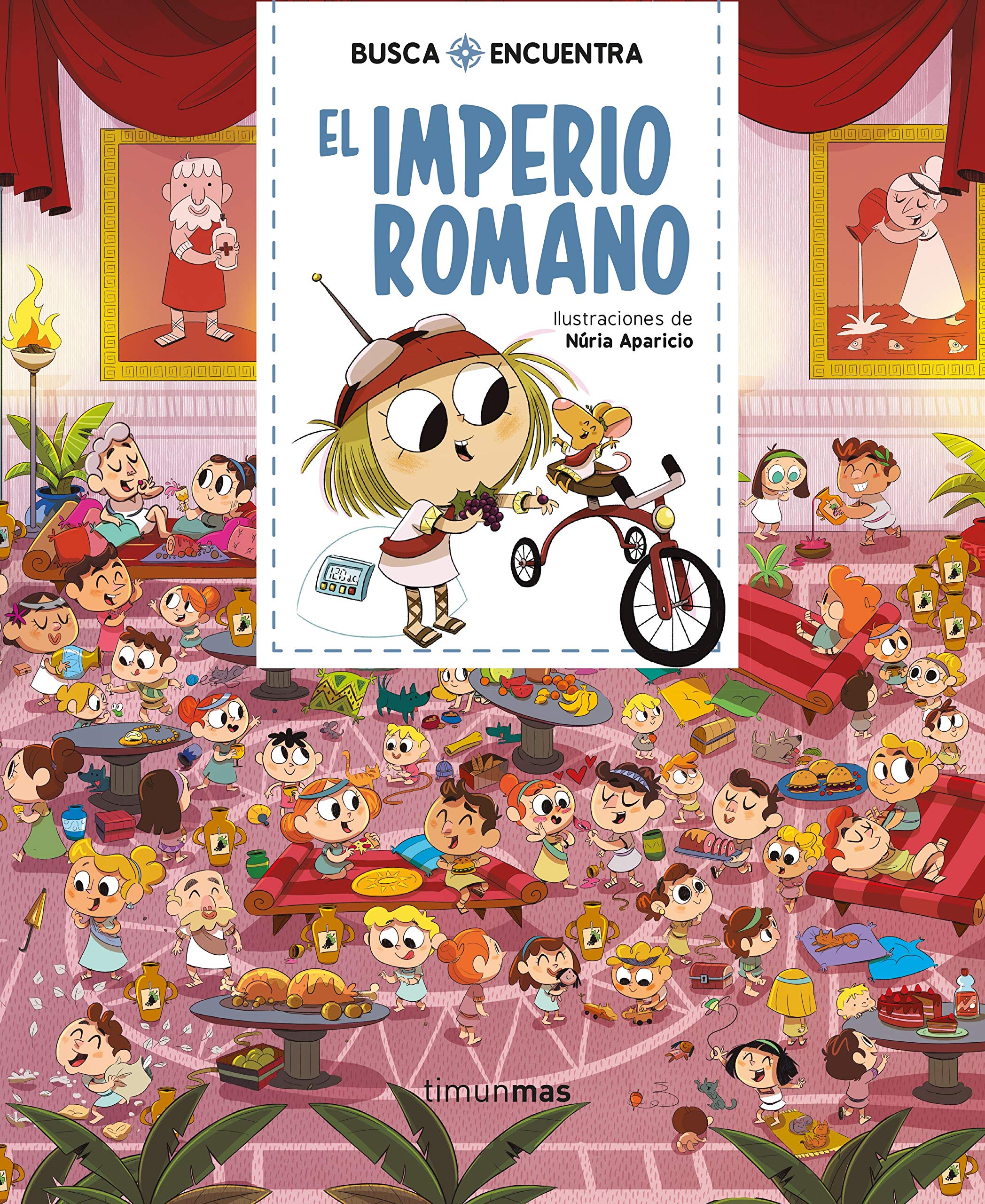 Busca y encuentra. El Imperio romano (Libros de actividades)