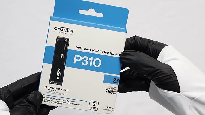 Amazon.com: Crucial P310 1TB SSD, PCIe Gen4 NVMe M.2 2280, Up to Amazon.com: Crucial P310 1TB SSD, PCIe Gen4 NVMe M.2 2280, Up to