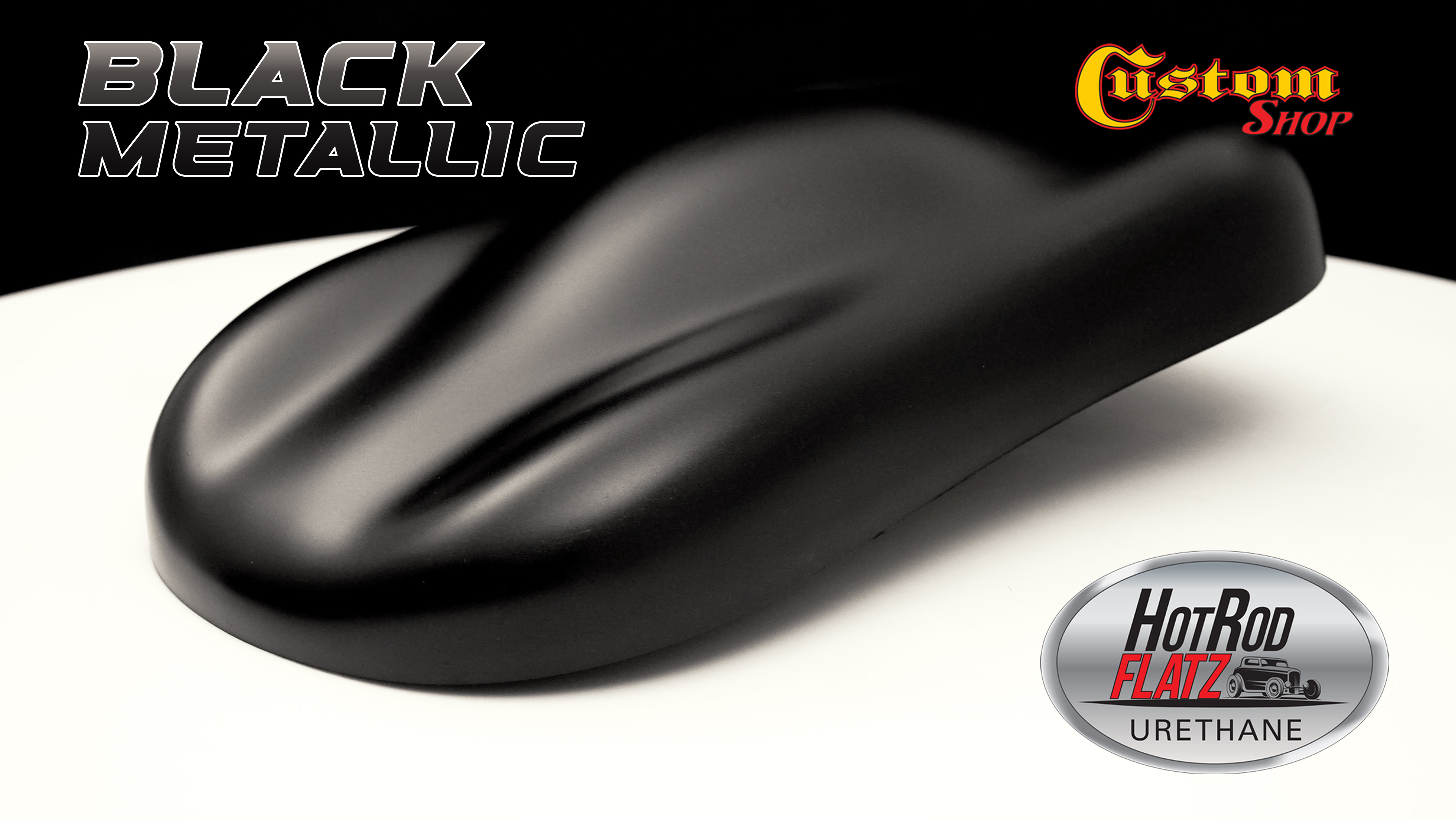 Amazon.com: Custom Shop - Black Metallic - Hot Rod Flatz Flat