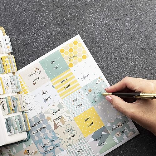 Miniatura 7 de DiverseBee Pestañas laminadas de la Biblia (letra grande, fácil de leer), pestañas de libro de diario de la Biblia, regalo cristiano, 66 pestañas de