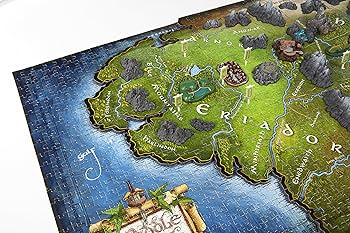 the hobbit 4D パズル 4D Cityscape Puzzle - 4D Puzzle: The Hobbit: Middle-Earth