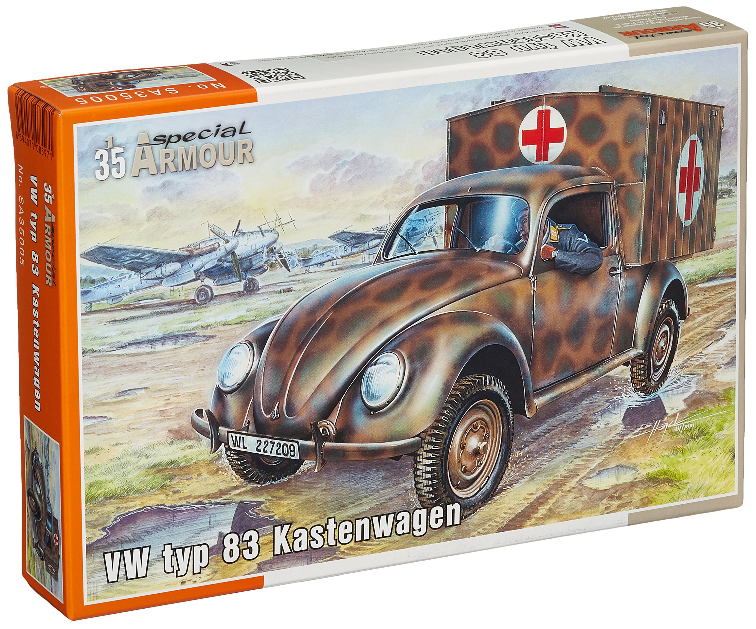 Unbekannt Special Hobby 100 della sa35005 Modellino VW Tipo 83 carro