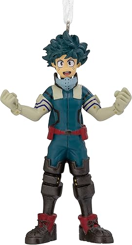Hallmark My Hero Academia Deku - Adorno de Navidad, regalos de anime Izuku Midoriya