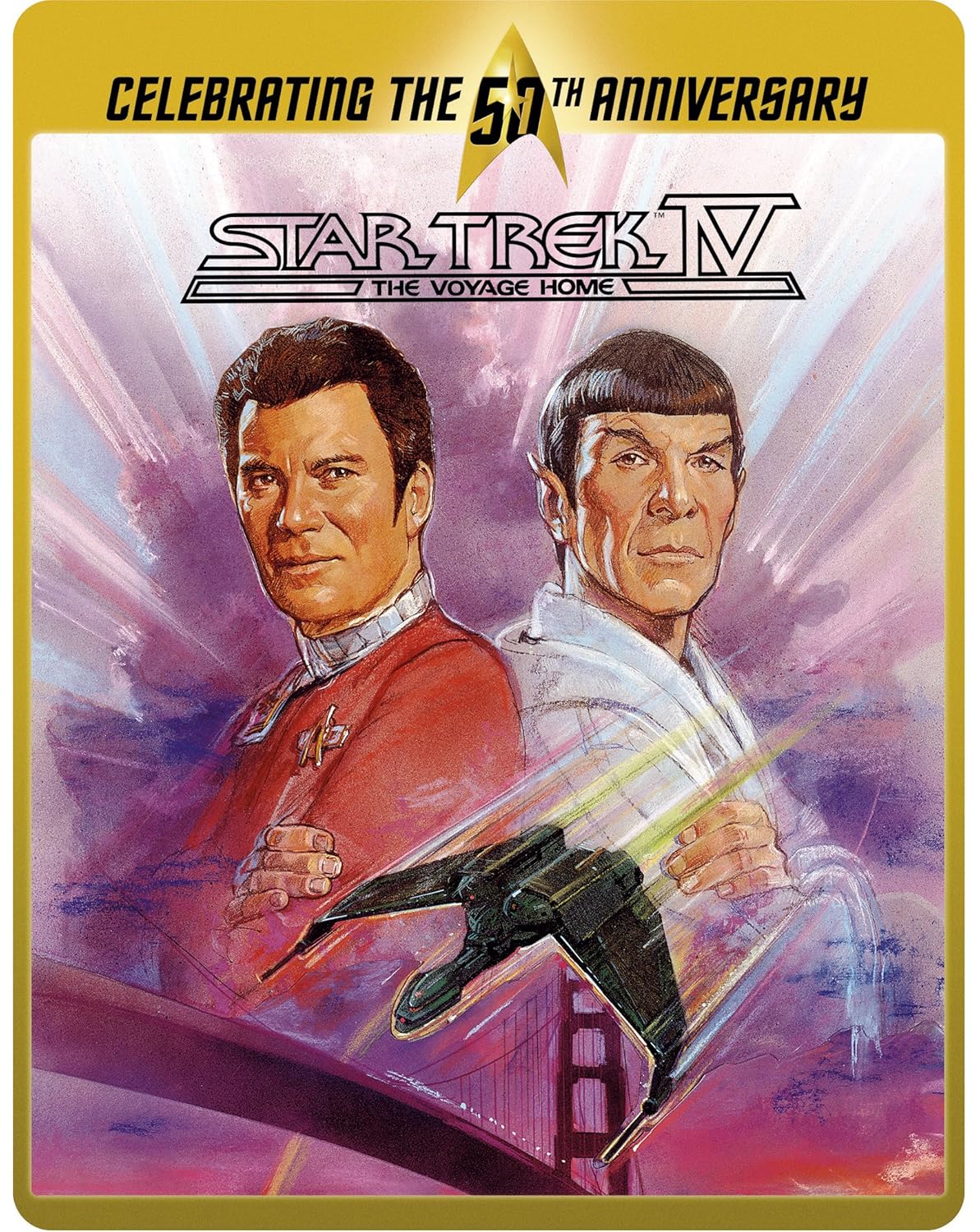 Star Trek 4 - The Voyage Home (Limited Edition 50th Anniversary Steelbook) [Blu-ray] [2015] [UK Import]