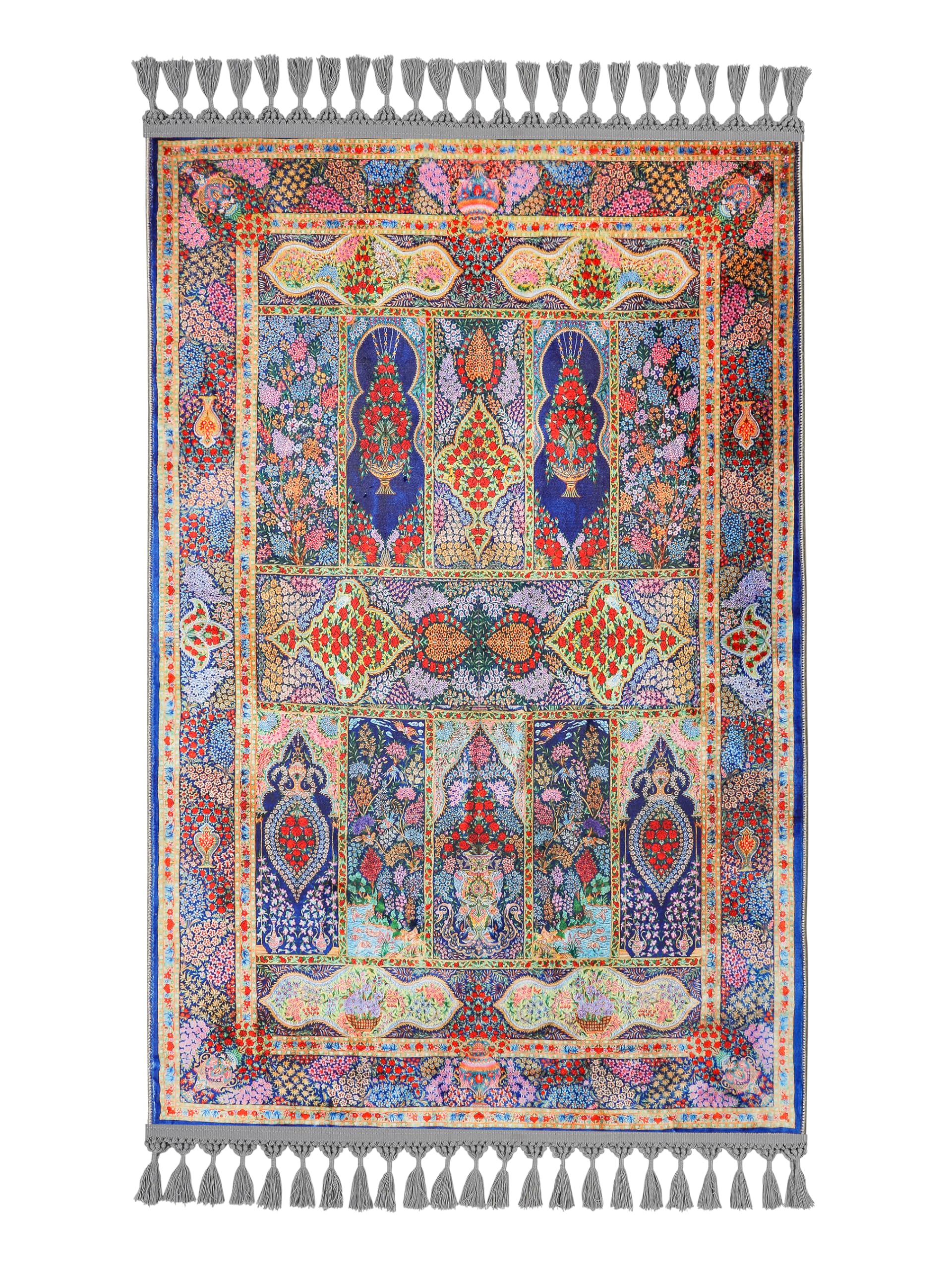 Tapis de prière turc à motifs floraux un cadeau spirituel idéal