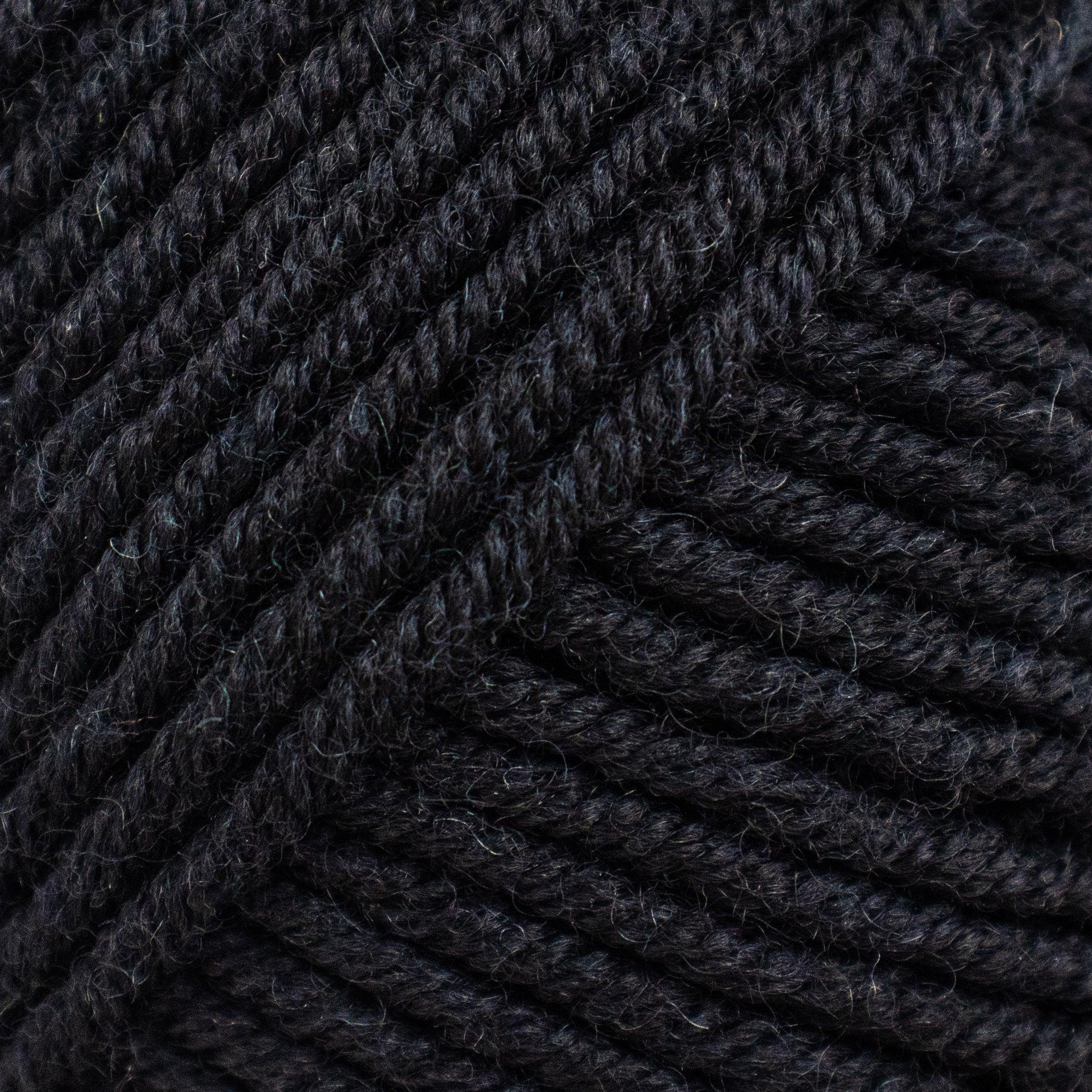 2PCs Superfine Merino DK Yarn for Knitting and Crocheting Super Soft Superwash 100% Merino Wool 50g Ball, Black (03), 2 Units - Image 2