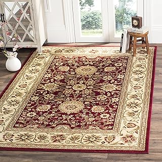 SAFAVIEH Red Oriental Area Rug - Non-Shedding